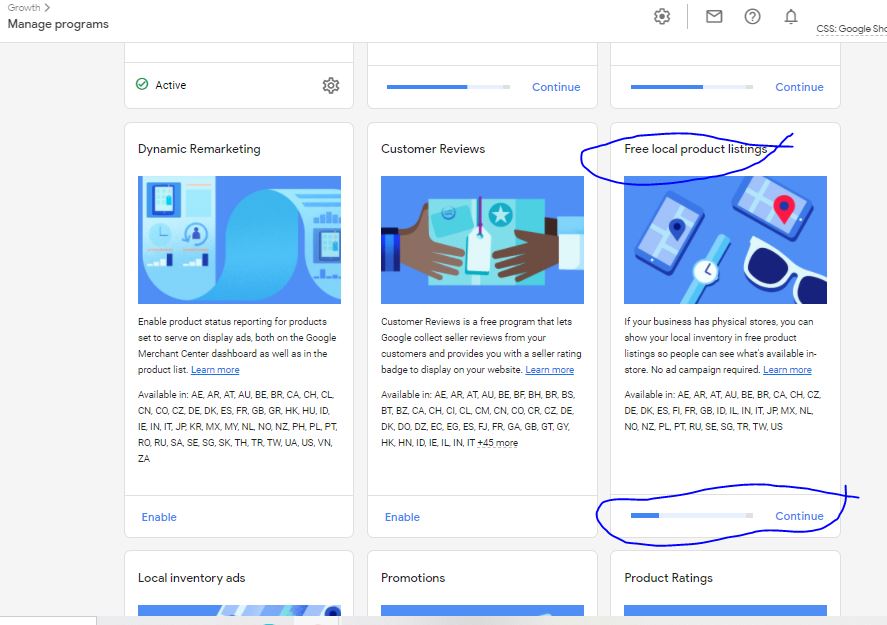 Please How Do I Disable Buy On Google And Free Local Product Listings Programs From My Account Google Ads Community