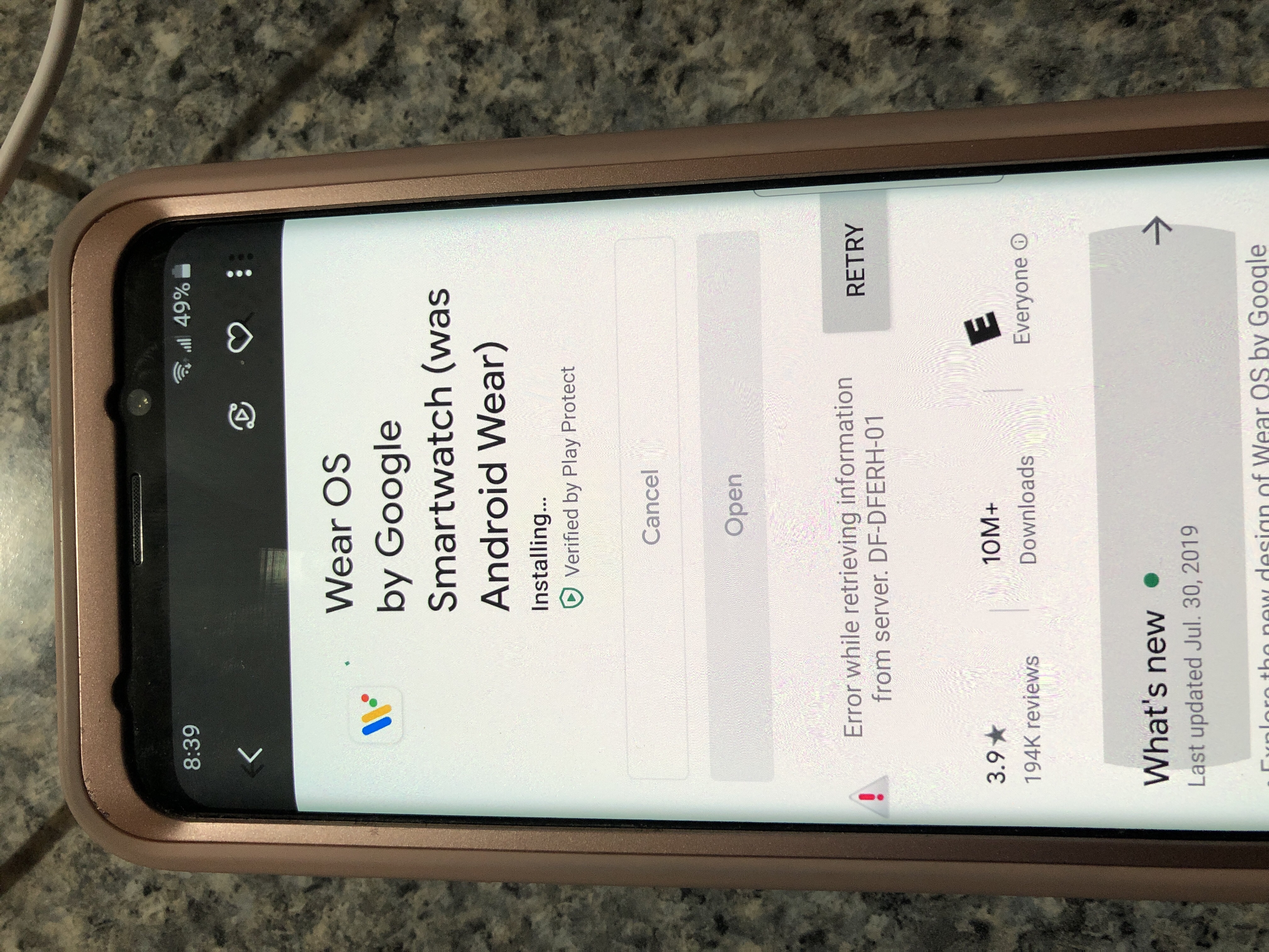 michael kors smartwatch reset