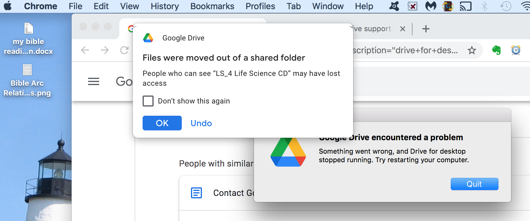 get rid of google drive for mac/pc is going away soon pop up