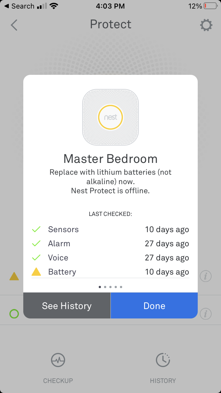 Google Nest Protect 2nd Generation (Battery) - White 