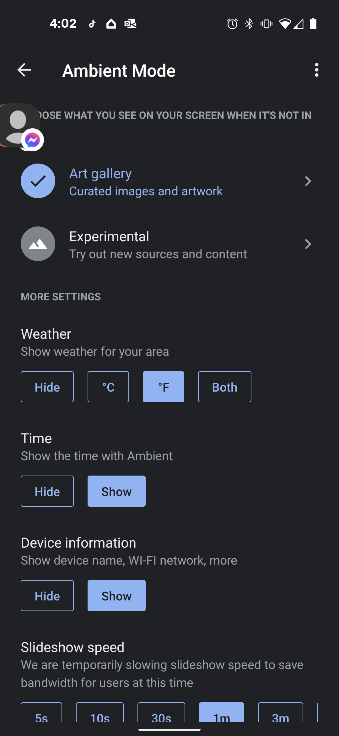 Chromecast ultra ambient mode missing Google photo - Google Nest  Community