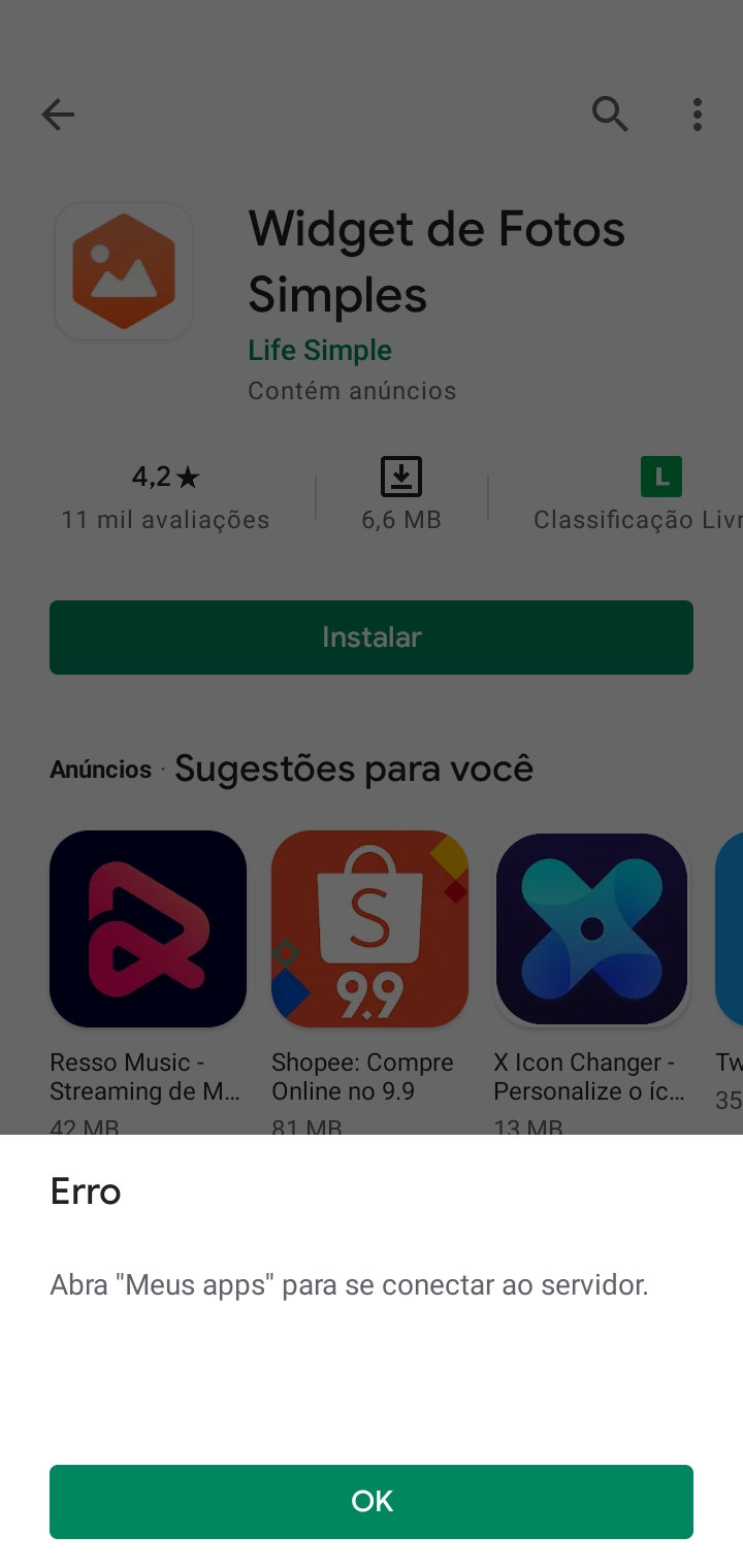 não consigo baixar aplicativos - Comunidade Google Play