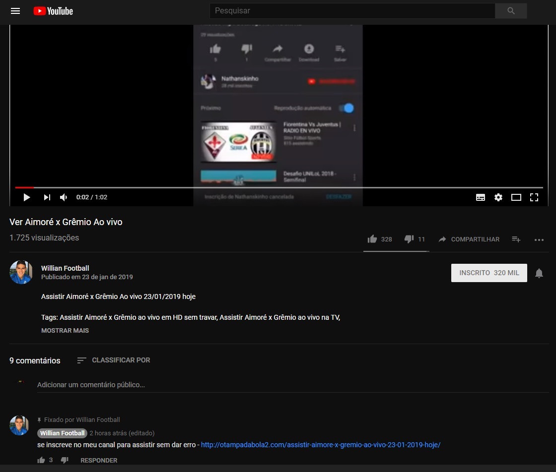Denunciar canal que poe links para fora do youtube - Comunidade YouTube