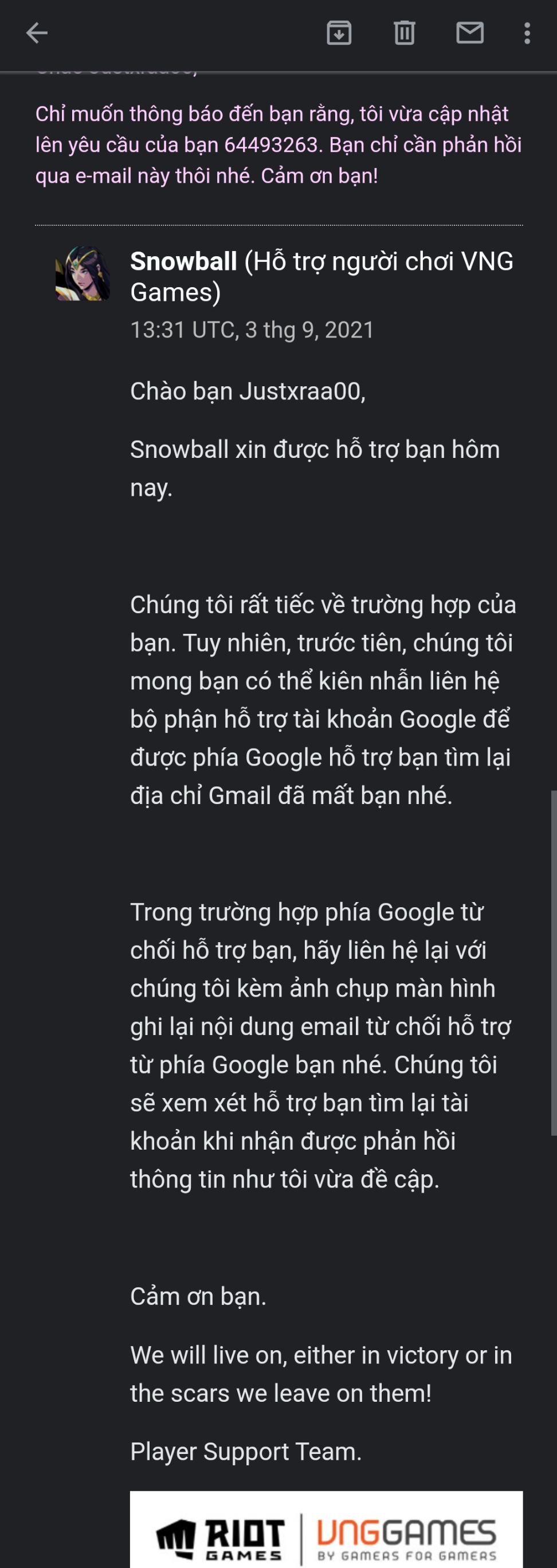 Tôi Muốn Khôi Phục Tài Khoản Đã Xóa - Cộng Đồng Tài Khoản Google