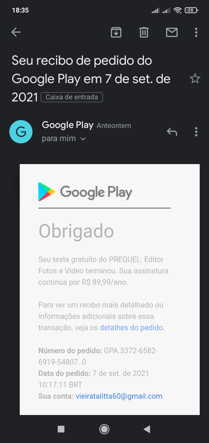 Decepção! Solicitei reembolso dentro das 48 hrs que está na política de  vocês e não foi aprovado! - Comunidade Google Play