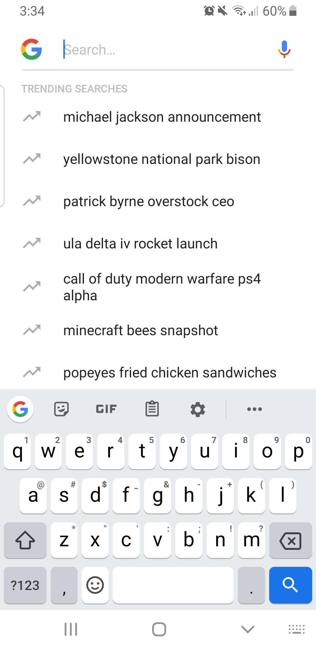 recent activity on my phone