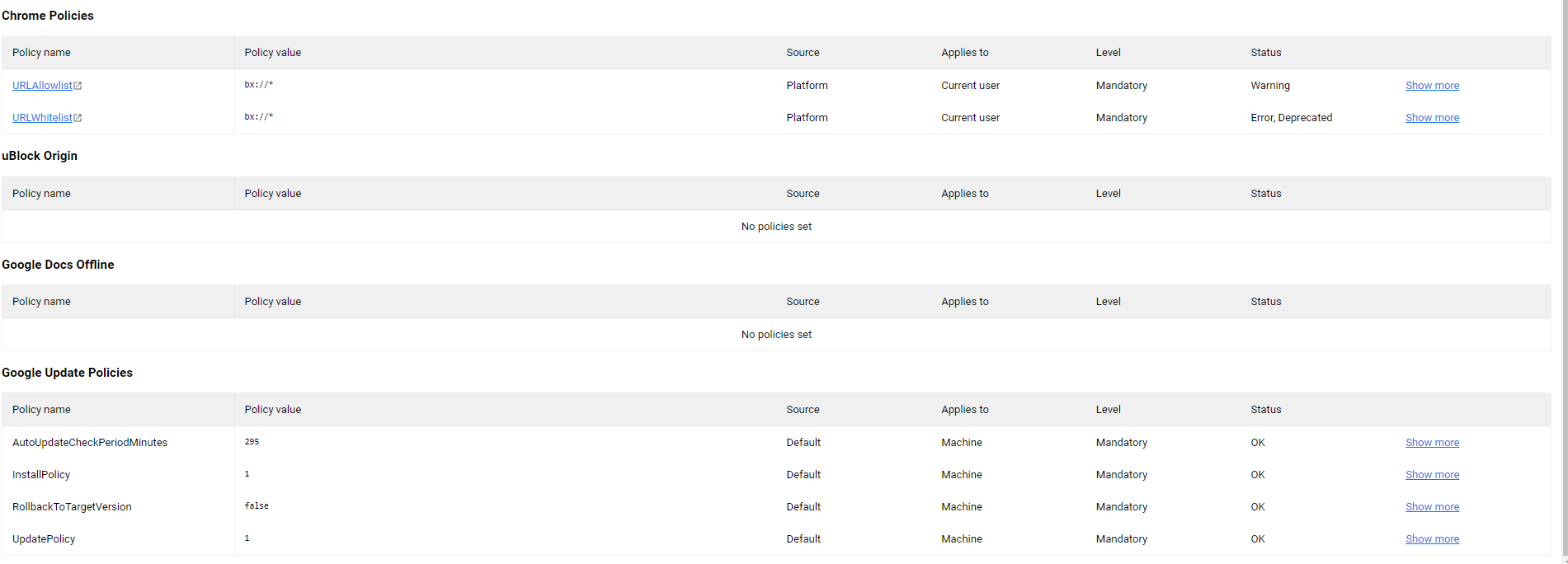 Chrome is being managed, even with a clean install. Why? - Google