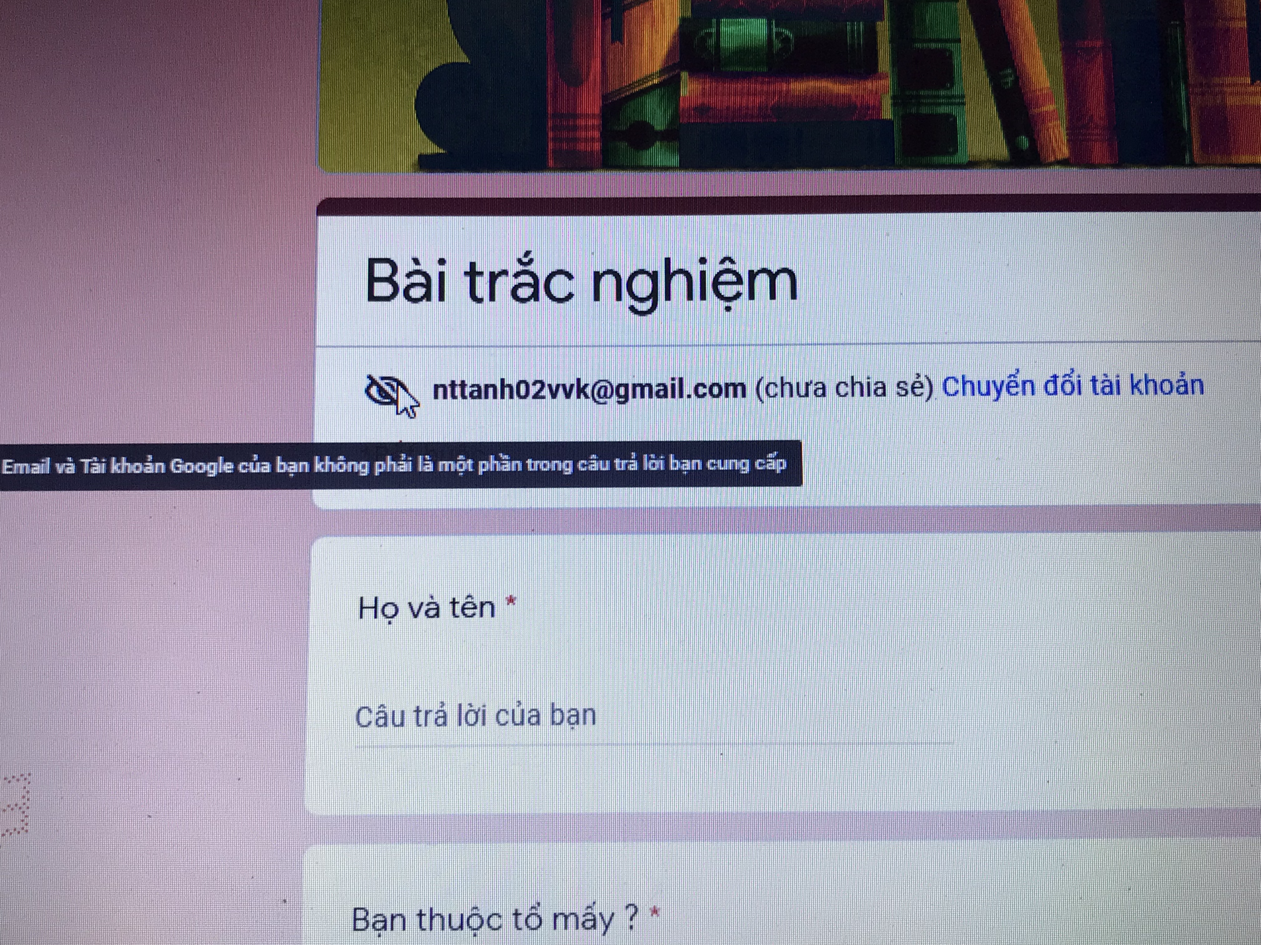 Sự khác biệt giữa tài khoản Google và Chrome