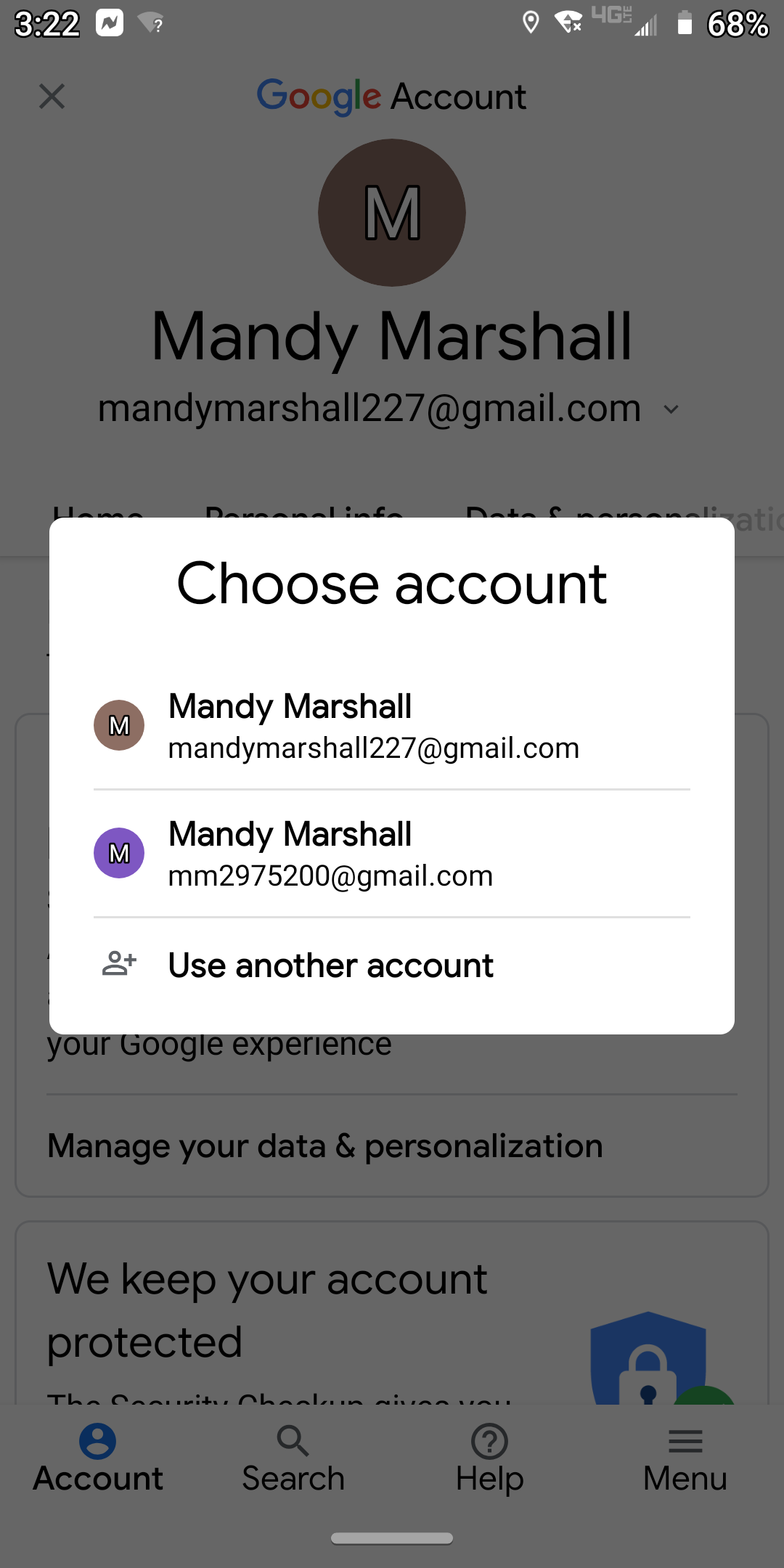 Can I have 2 Gmail accounts on my Google Account?