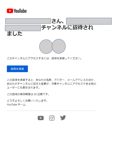 Youtube チャンネルへのアクセス権を追加 Youtube コミュニティ