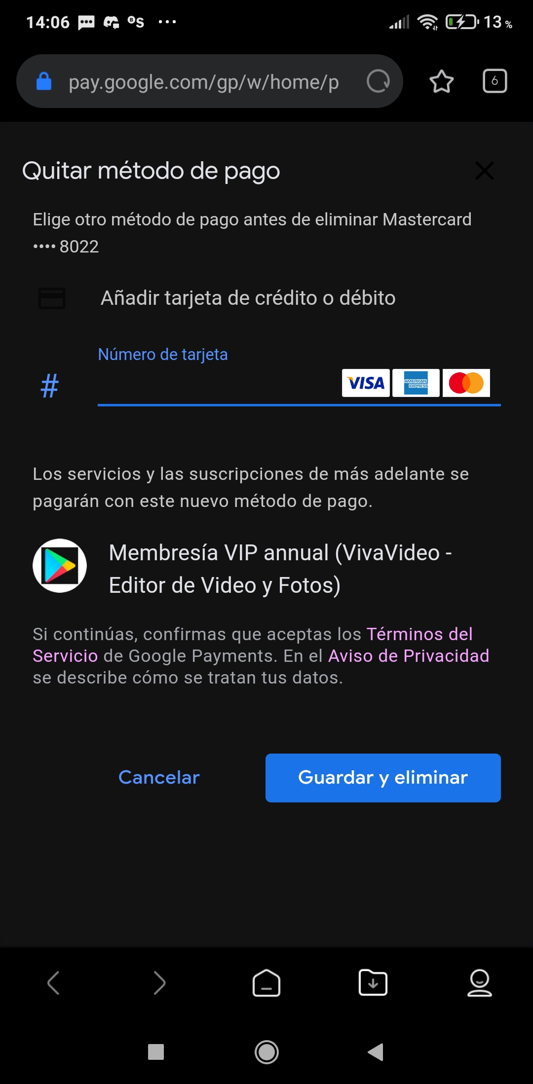 Condiciones de Membresía VIP