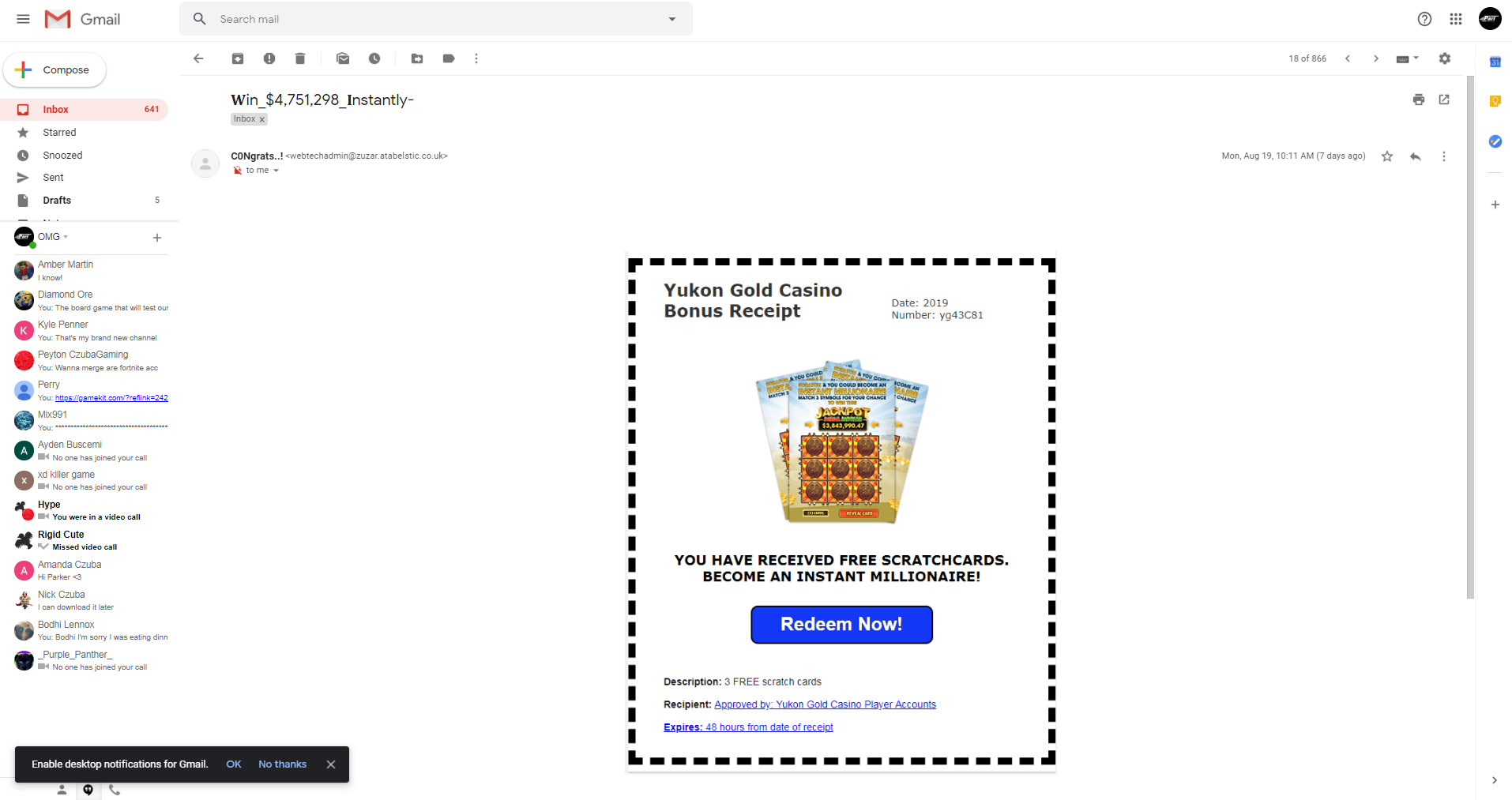 gmail how to block emails from one sender