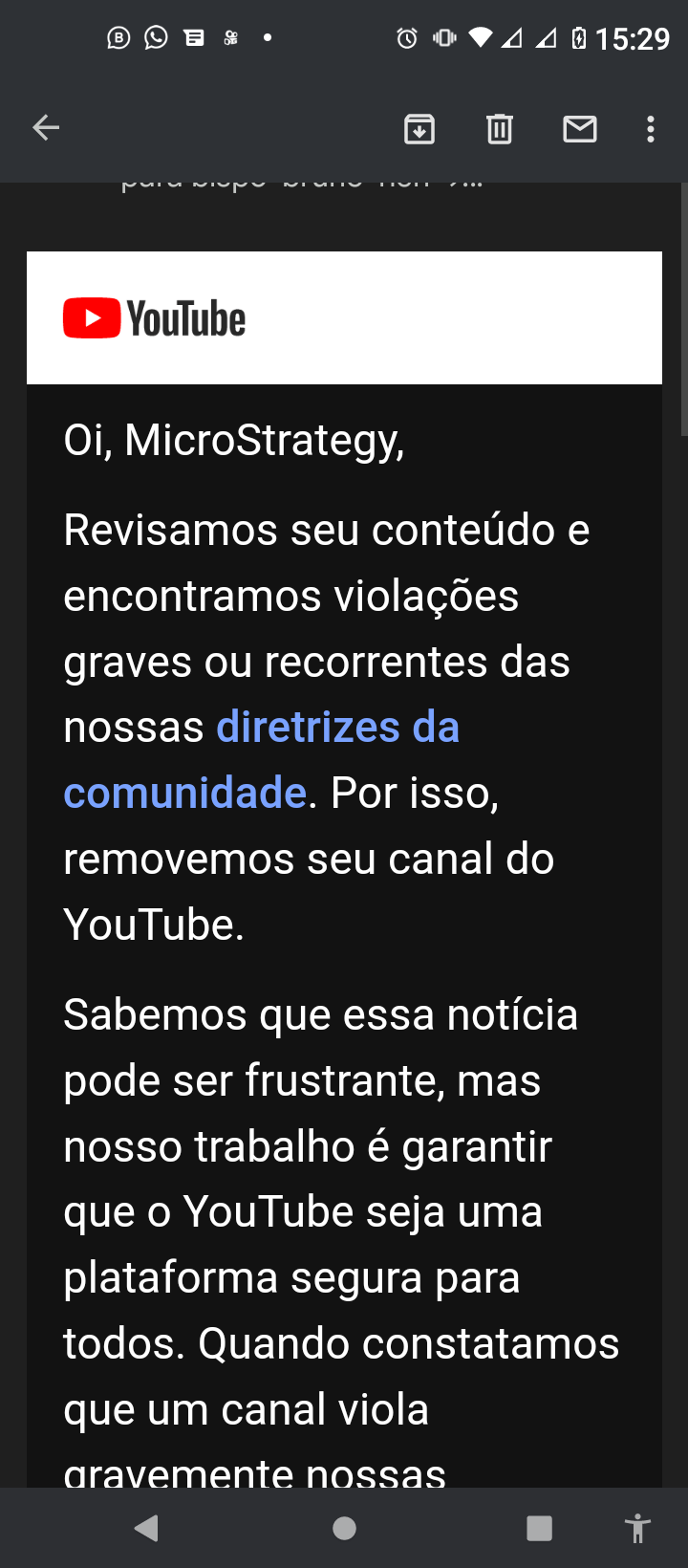 Roubaram meu canal - Comunidade