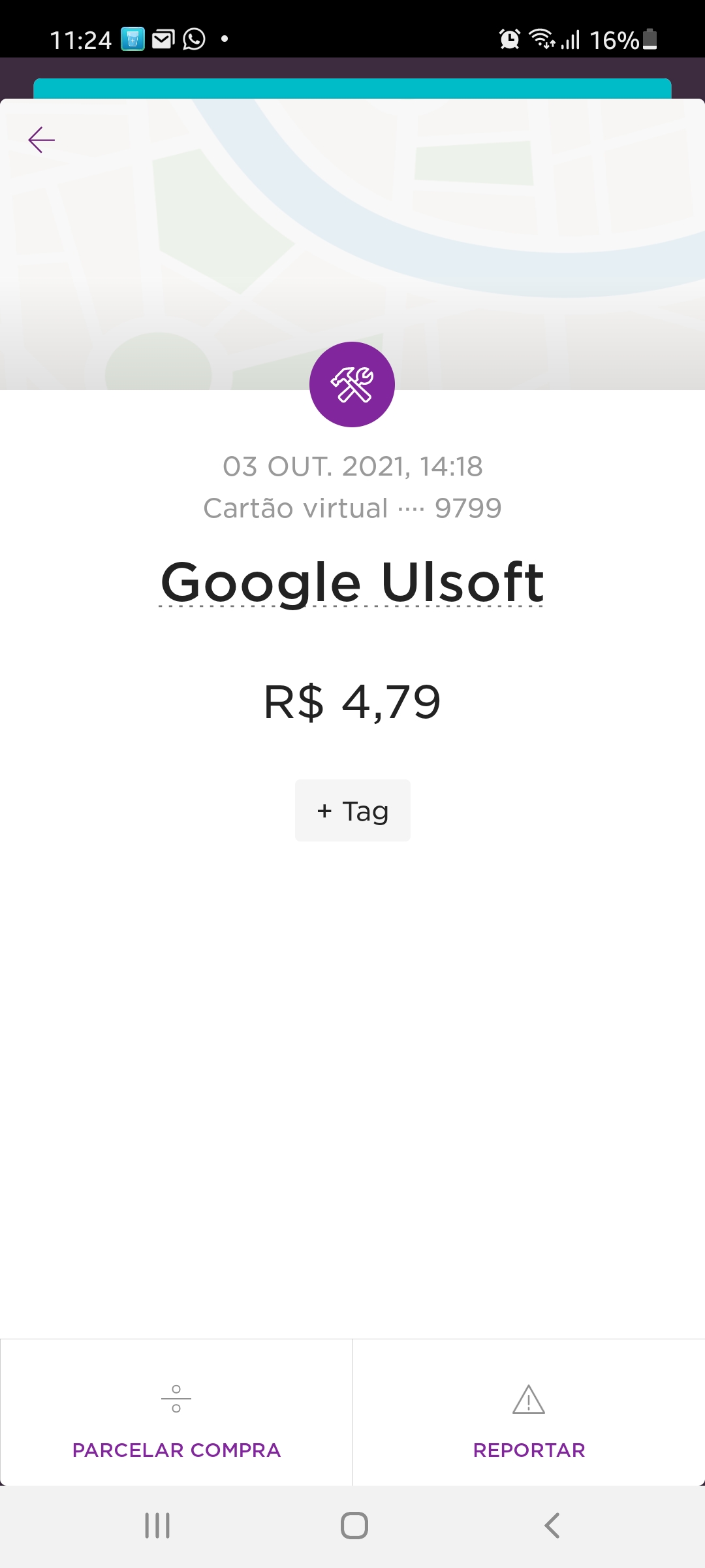 Como tirar o cartão de crédito do Google Play