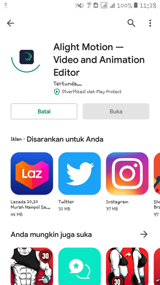 Tidak bisa mendownload aplikasi di play store