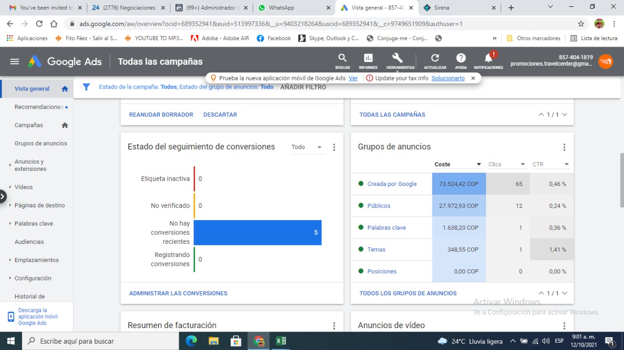 Hola, podrías explicarnos este 5 que significa, si son conversiones o no.  Gracias - Comunidad de Google Ads