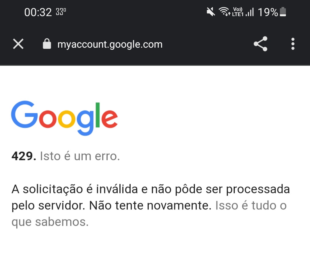 Erro 429 no Google Chrome - Comunidade Google Chrome