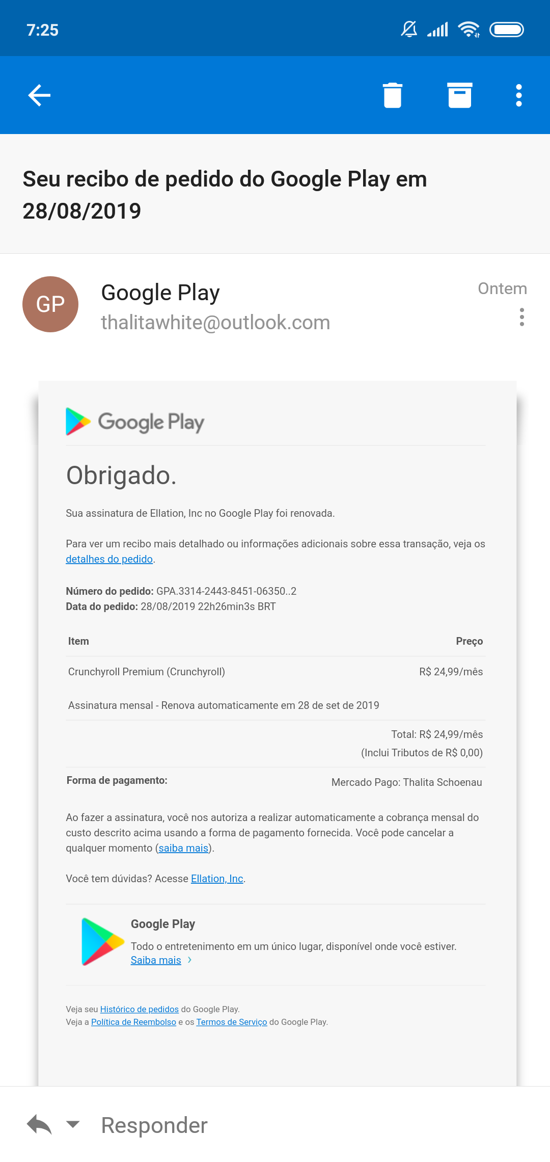 COMO CANCELAR ASSINATURA NO GOOGLE PLAY 