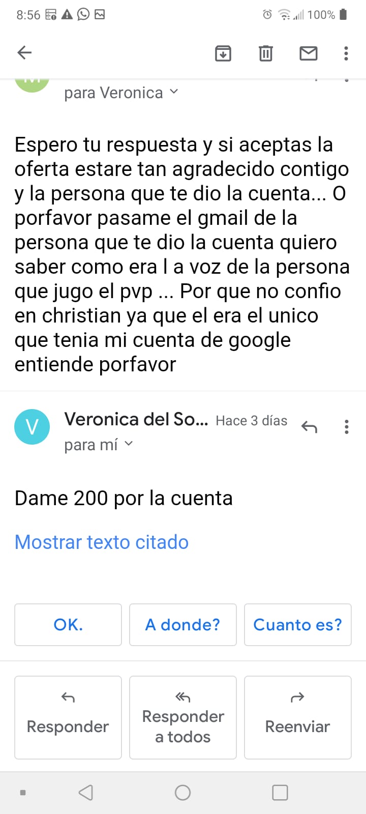 me robaron mi cuenta :( - Comunidad de Cuenta de Google