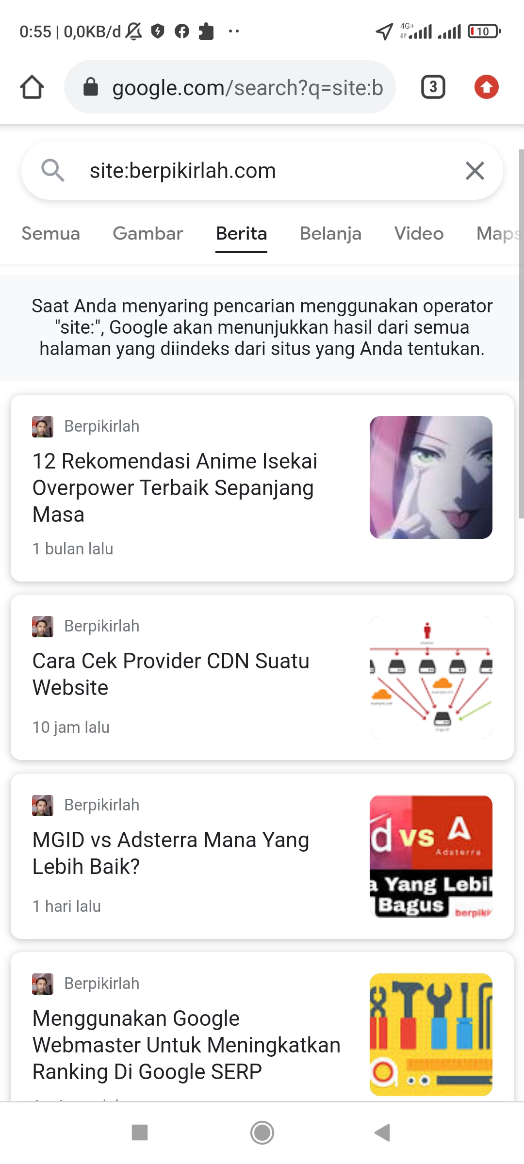 Category news make me confuse and why my website logo in news tab with my  photo selfie? - Google Publisher Center Community