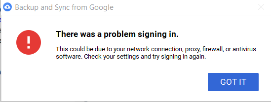 google drive download failed network error