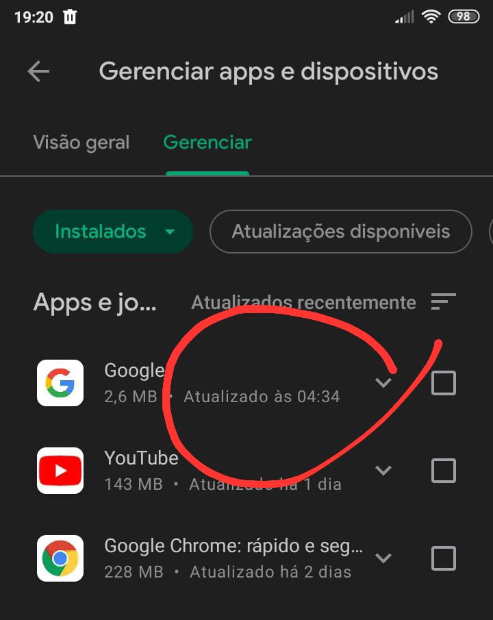 Não atualiza app Google Chrome: Rápido e seguro. Ja fiz de tudo e da erro.  - Comunidade Google Play