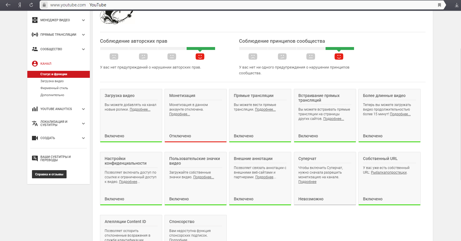 Есть ли монетизация в ютубе в россии. Монетизация ютуб. Монетизация ютуб канала. Отключили монетизацию на youtube. Скриншот монетизации ютуб.