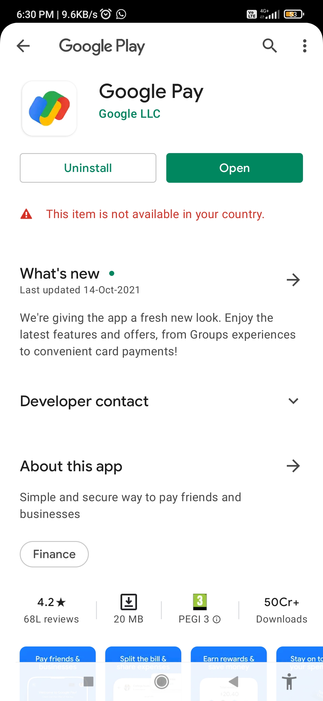 how to get an app that is not available in your country