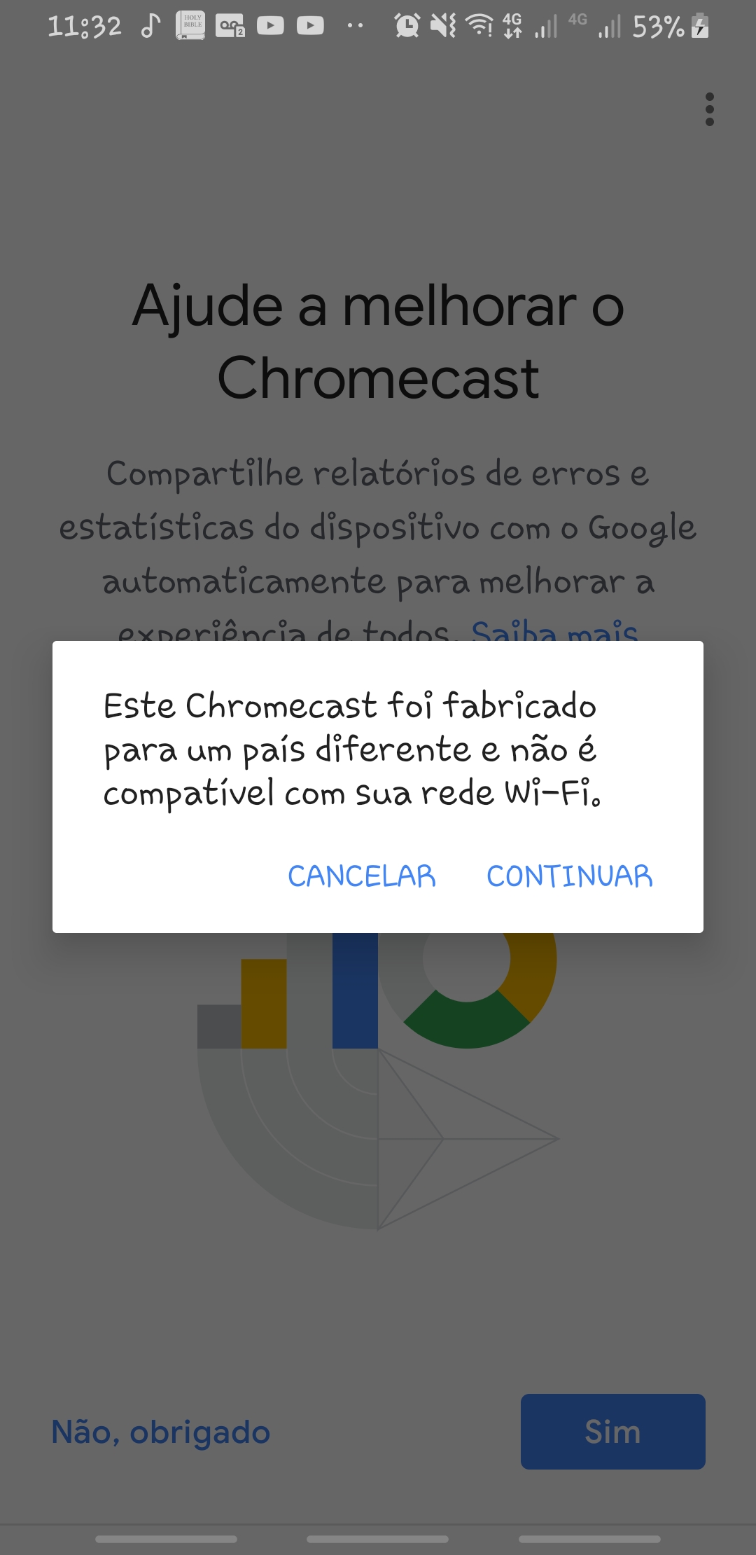 O Chromecast N o Reconhece Minha Rede Wi Fi Mensagem Para Verificar A