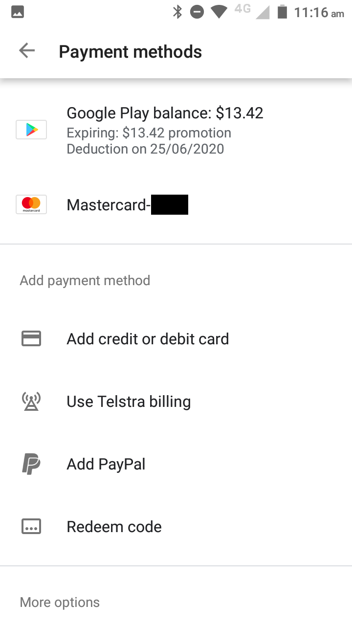 I redeemed gift card on wrong account. - Google Play Community