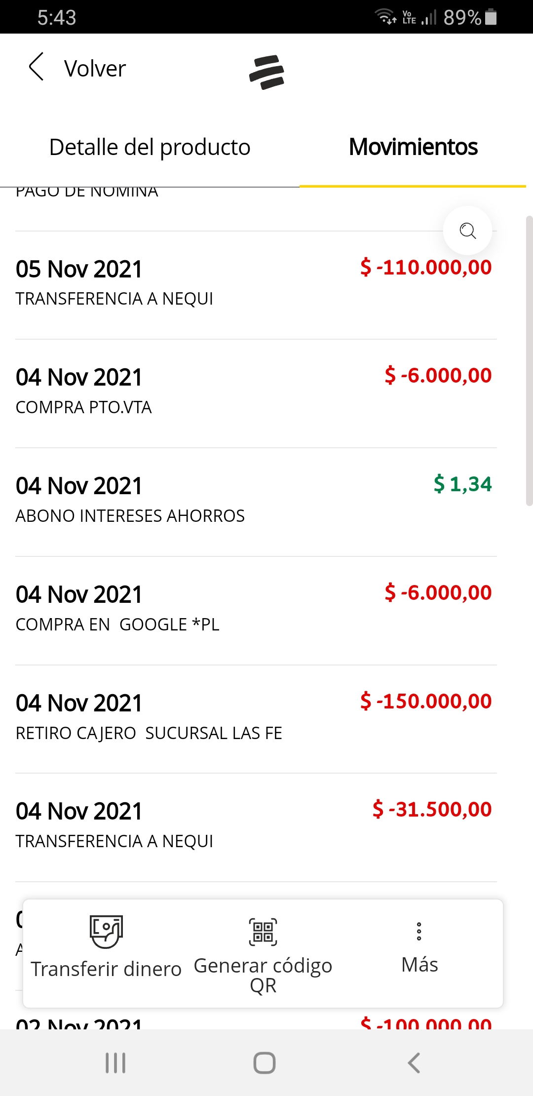 Hola buenas tardes de mi cuenta se debito 2 veces el pago del espacio, por  favor verificar - Comunidad de Google Play