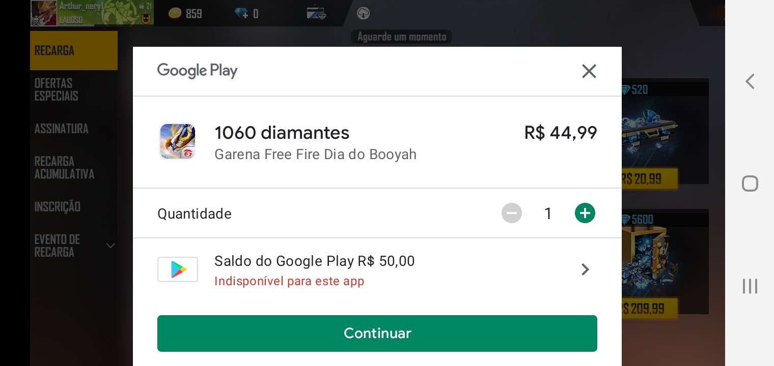 Por que não consigo resgatar o meu código no free fire? - Comunidade Google  Play