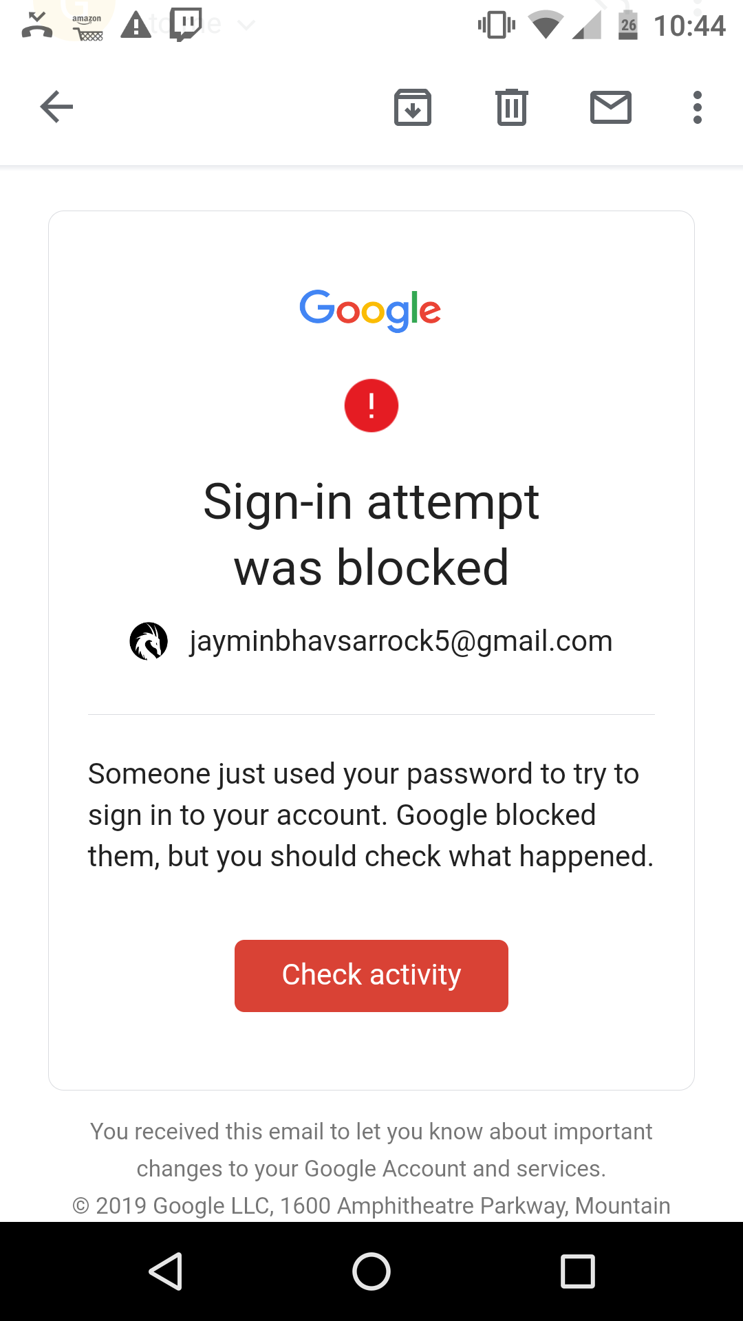 google gmail hack