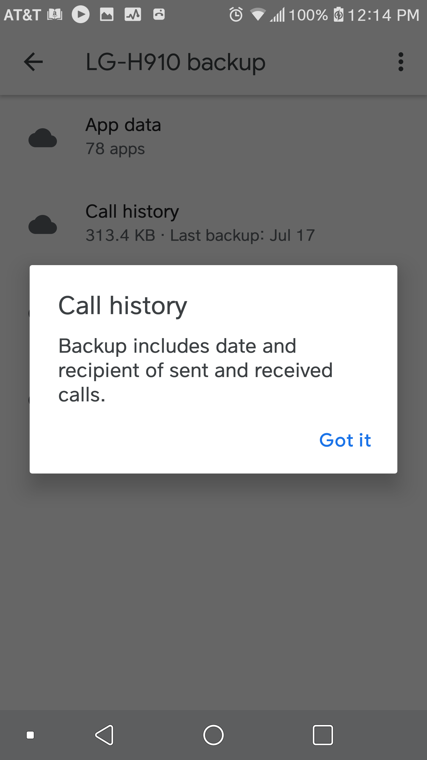 Why won't my phone backup to Google Drive?