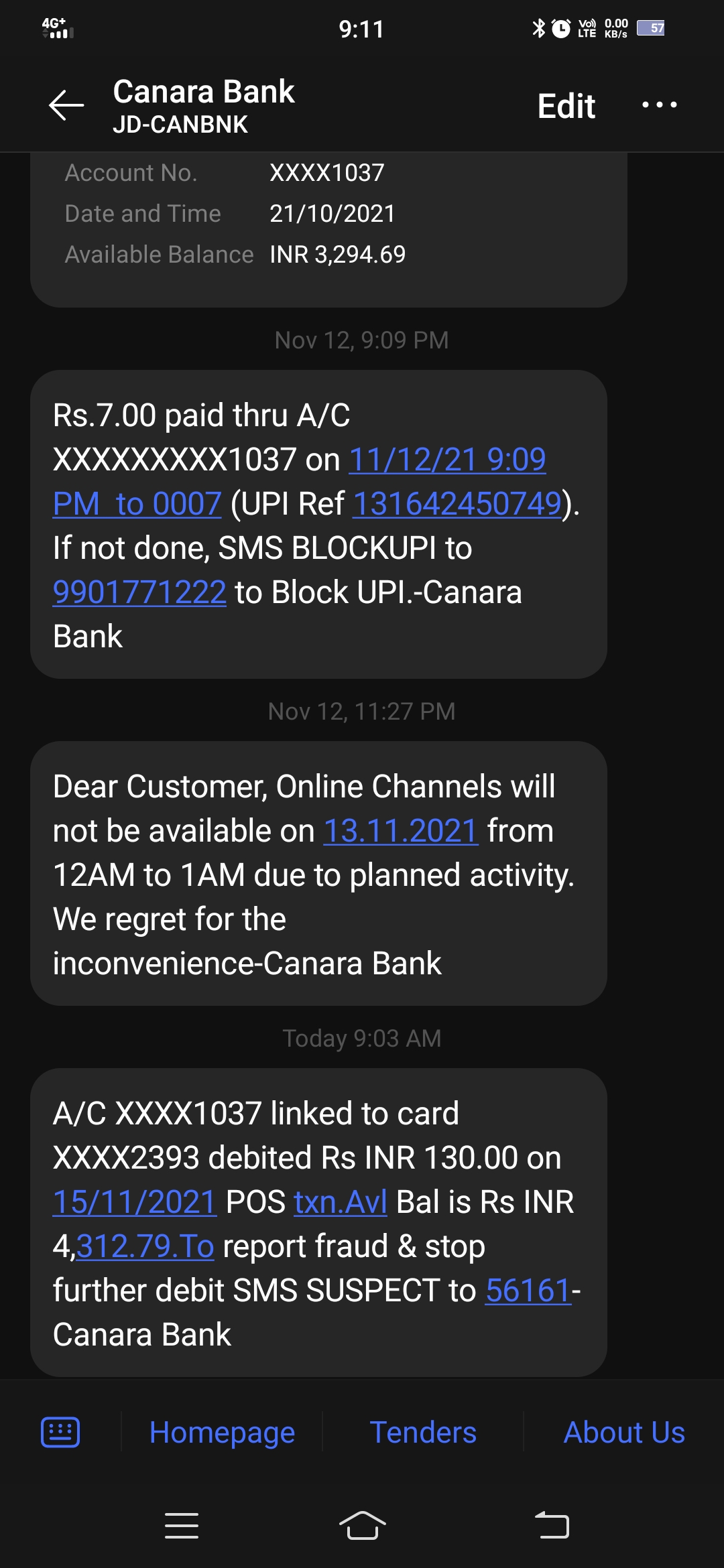 I have been charged for extra storage and amount of 130rs for 
