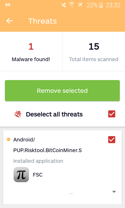 how to update malwarebytes google play