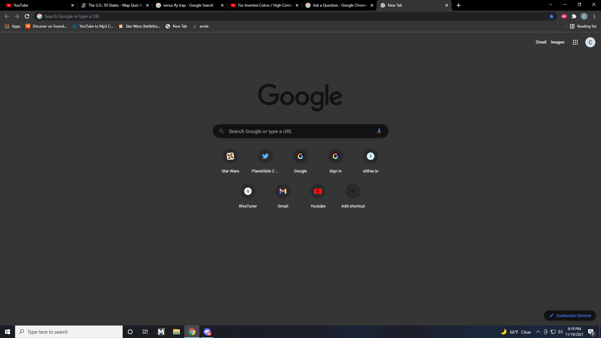 Inverted colors in chrome browser, how do I fix? - Chromebook