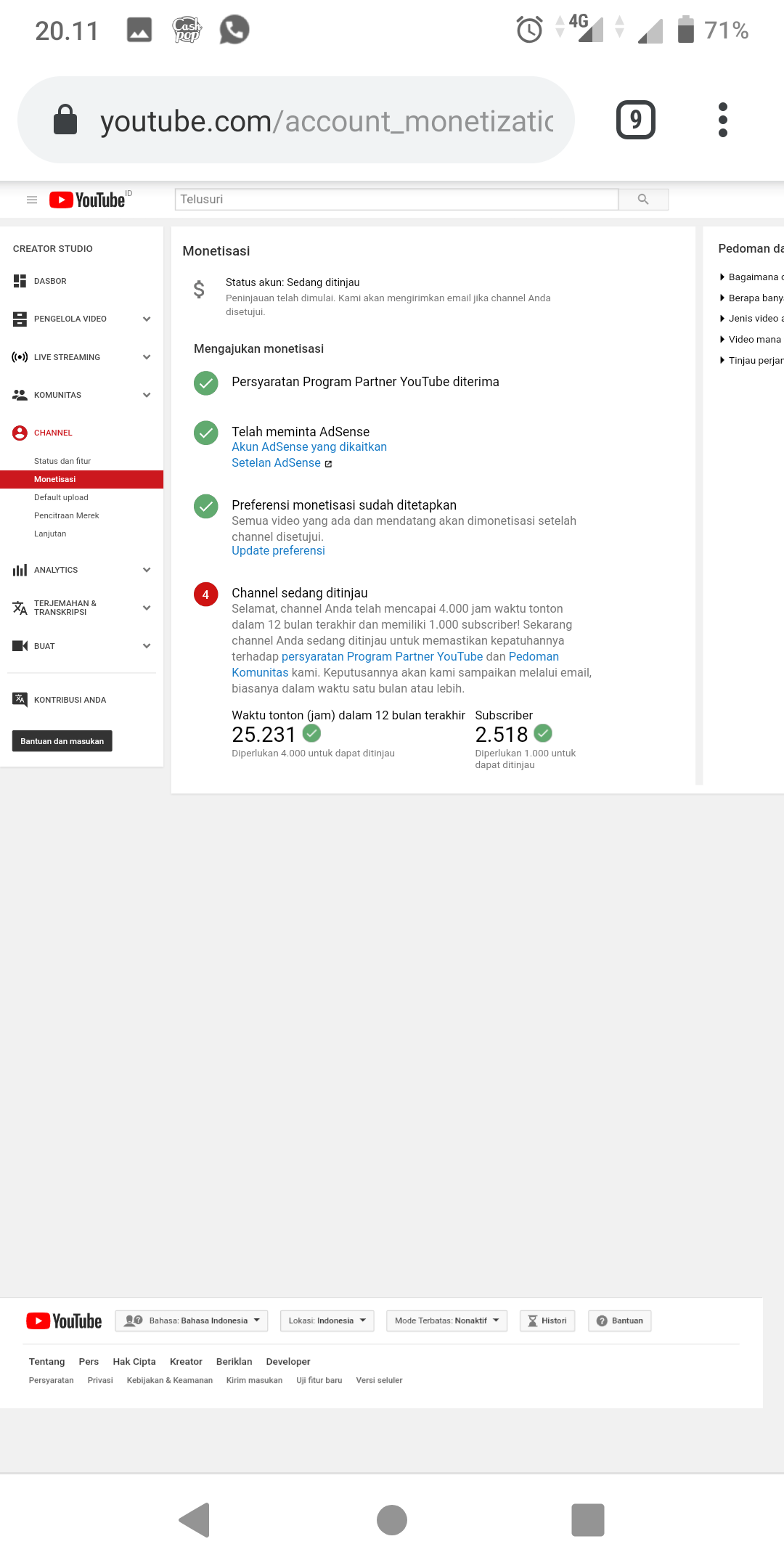 Request For Monetize Youtube Channel Youtube Community