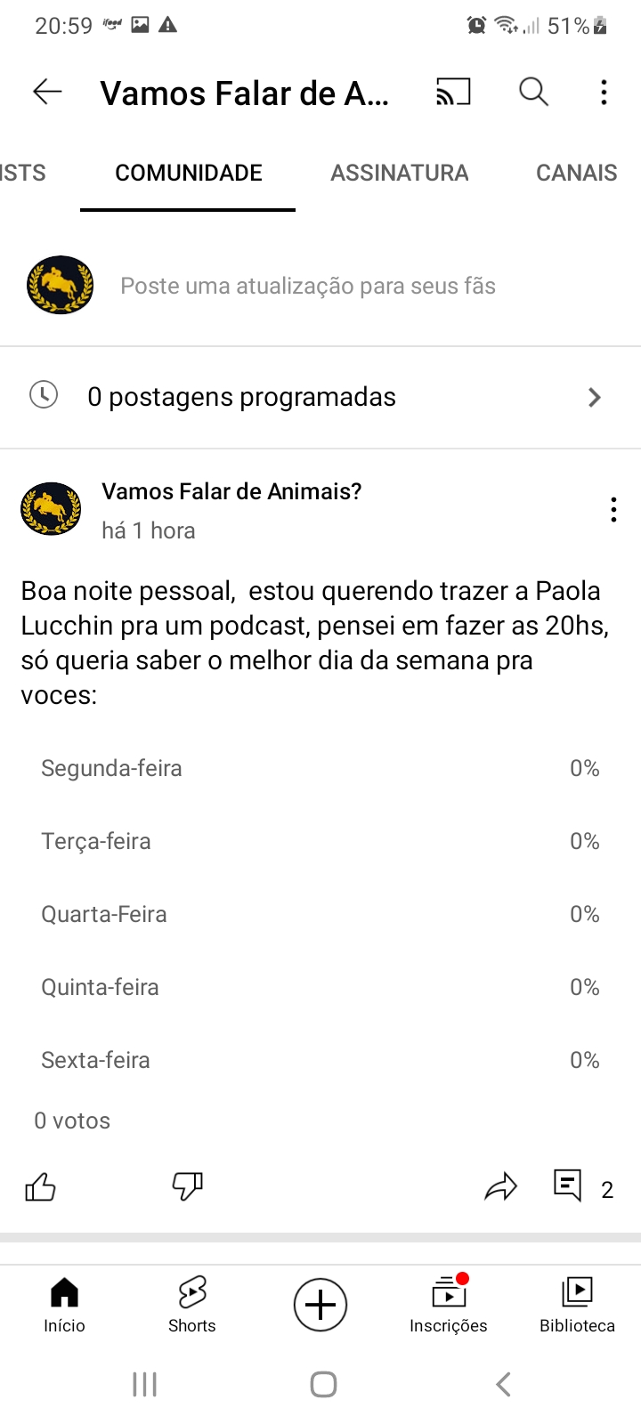 Algoritmo do  detecta videos engraçados