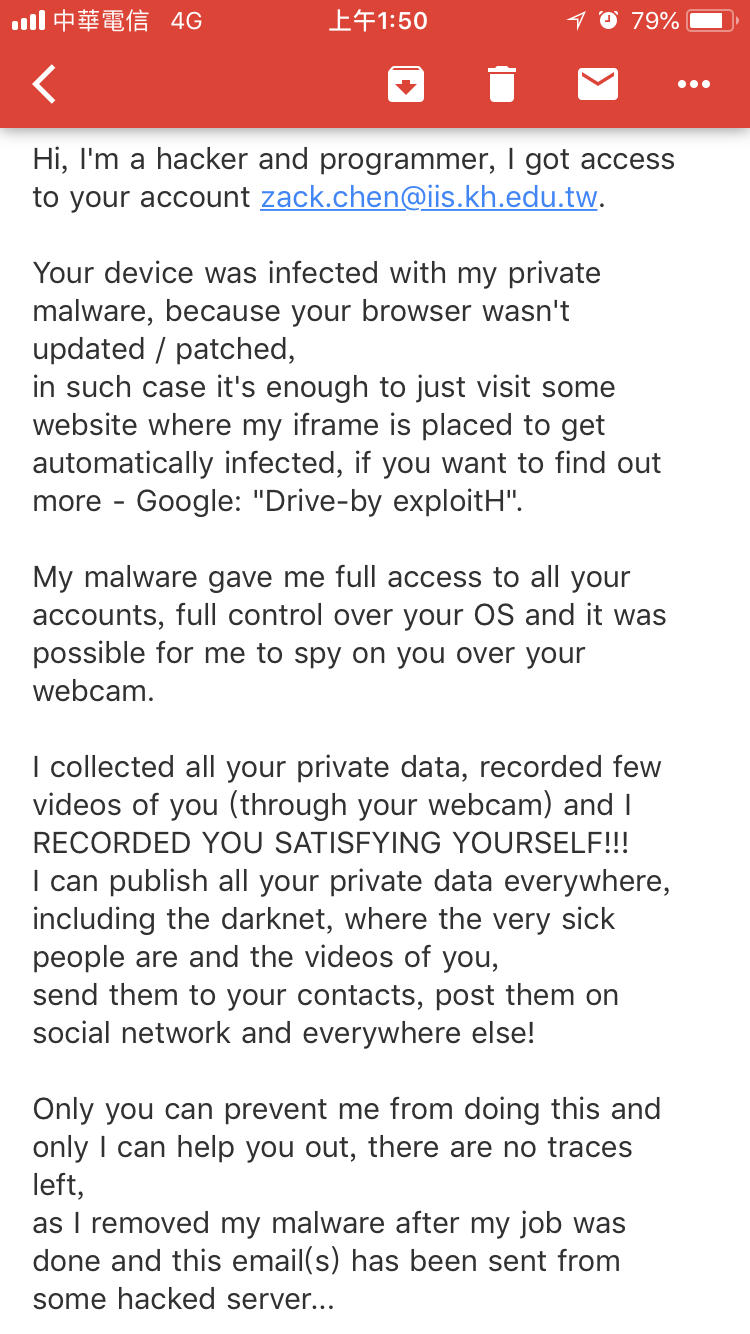 is gmail hacker malware