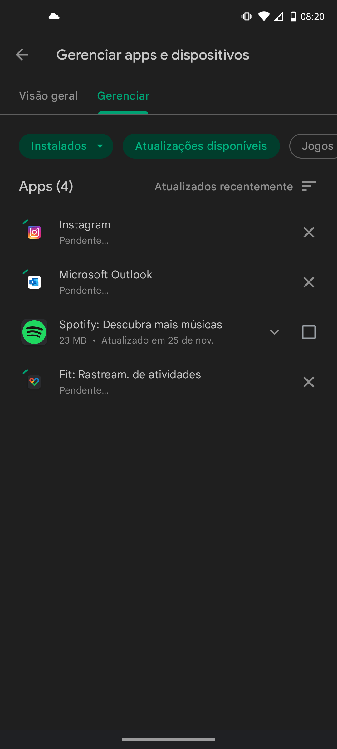 Não consigo instalar/atualiza apps e agora? - Comunidade Google Play