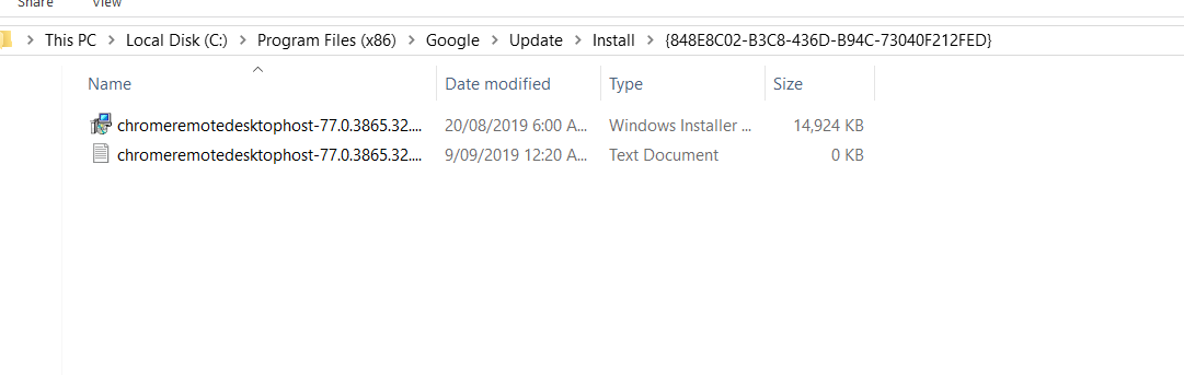 Can T Update Chrome Remote Desktop Google Chrome Community