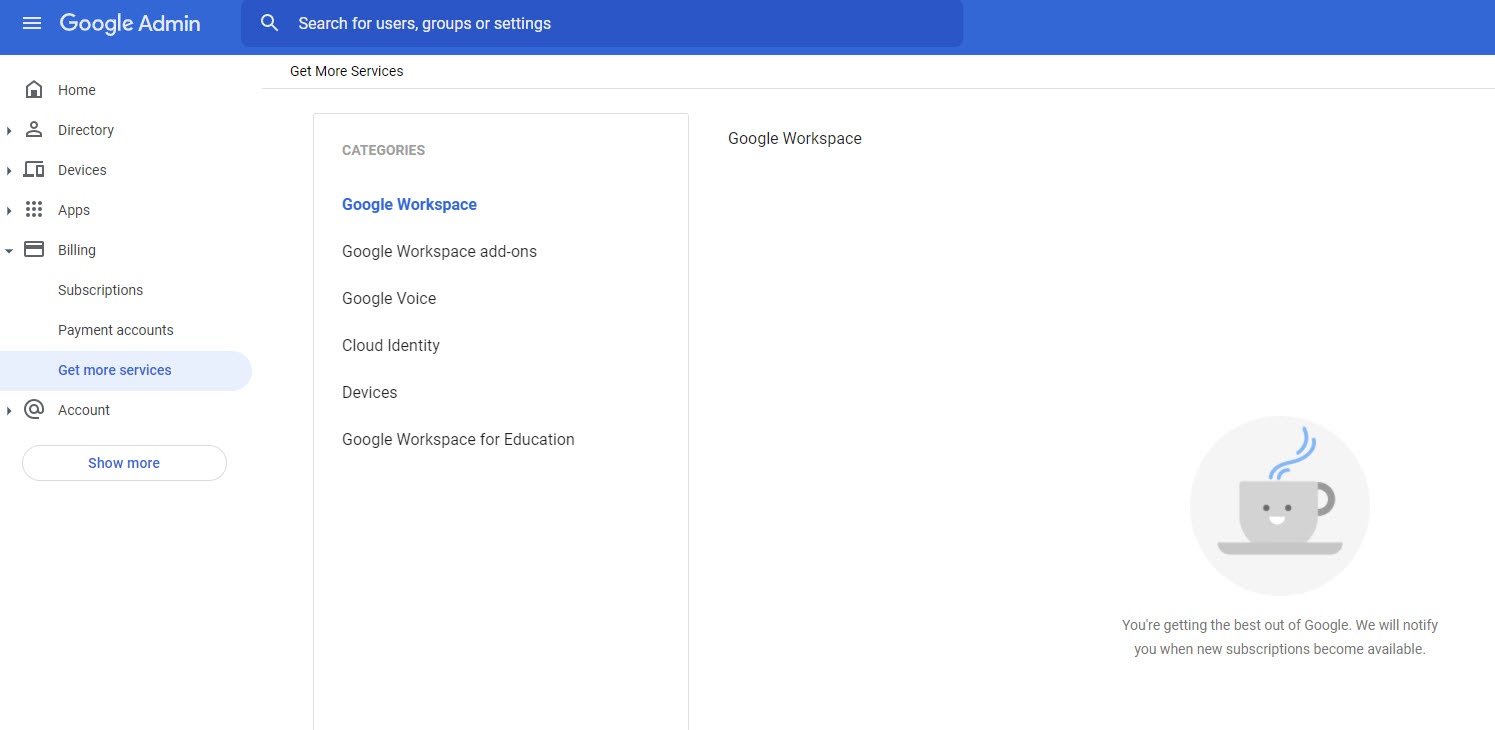 Google Workspace Updates: Adding support for service accounts in