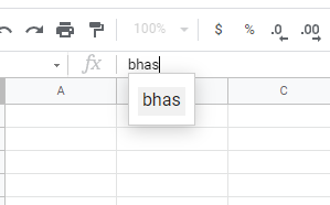 typing overwriting text google sheets