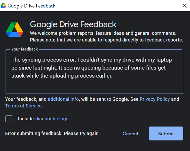 Solved] Install App Google Drive error - Troubleshooting - Mattermost  Discussion Forums