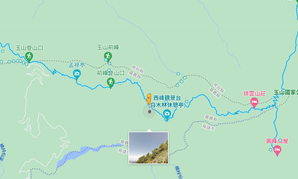 inca trail google map