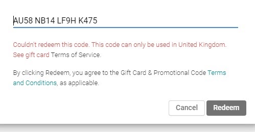 I bought a card in the u.k but want it to be activated and be used in u.s.a  - Google Play Community