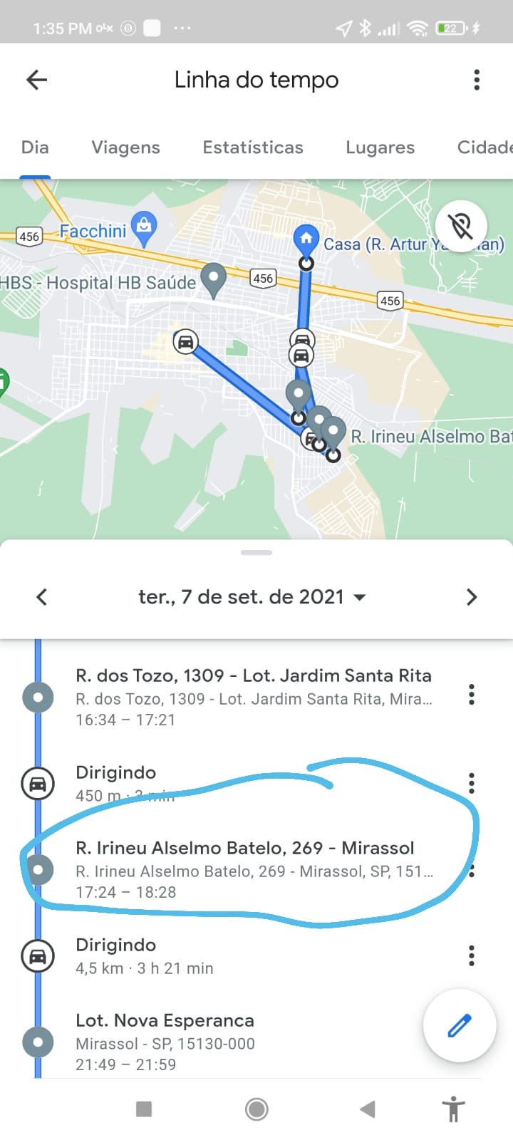 Localização muito errada - Comunidade Google Maps