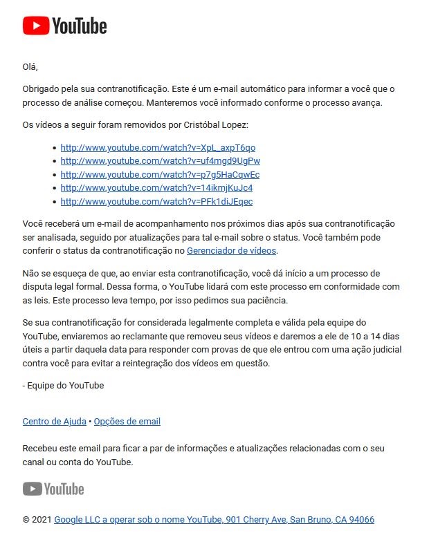 Canal excluído sem aviso, lamentável ver uma empresa como  tomando  uma atitude assim! - Comunidade