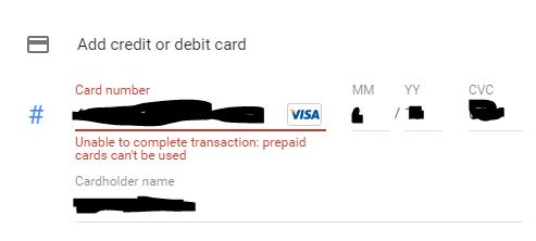 Website Issue: Unable to purchase using debit card in UK and Isle